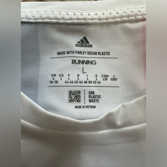 {adidas} ADIZERO PROMO T-SHIRT - Sz L kids 16-18 š«š·ā½ļø - Picture 10 of 10